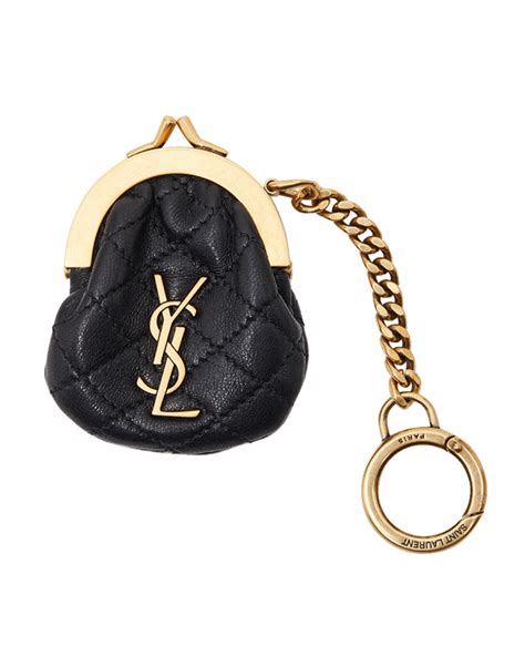 ysl key ring pouch|YSL keyring.